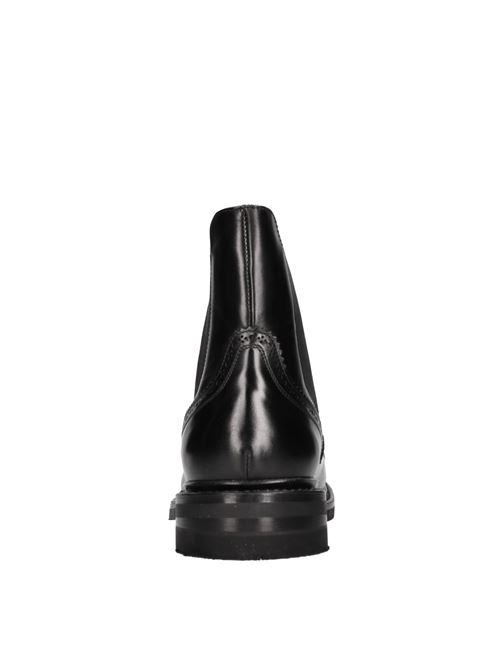 Stivaletti in pelle e tessuto FABI | FU9617A SILKANIL VIT.NERO